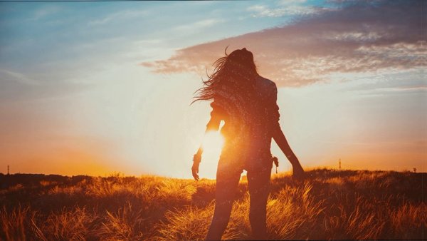 Девушка солнце