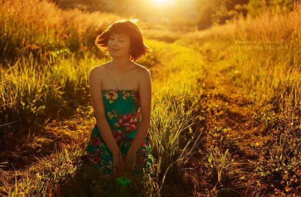 Портрет в контровом свете