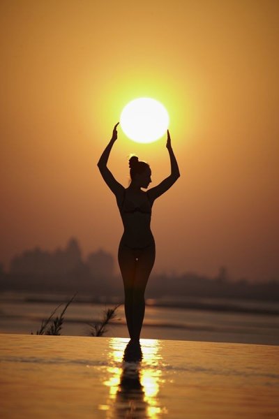 Девушка солнце