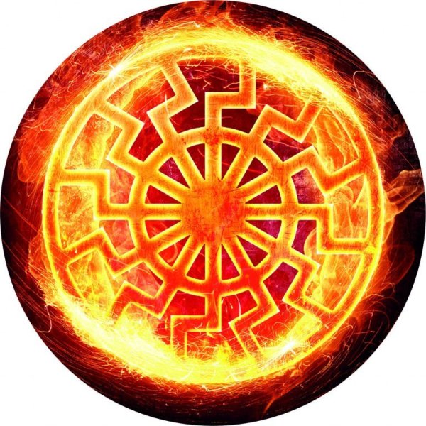 Свастика славян черное солнце