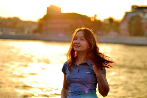 Съемка против солнца