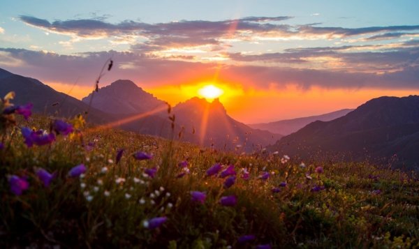 Рассвет Кабардино Балкария горы