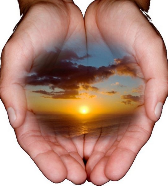 Солнышко на ладошке