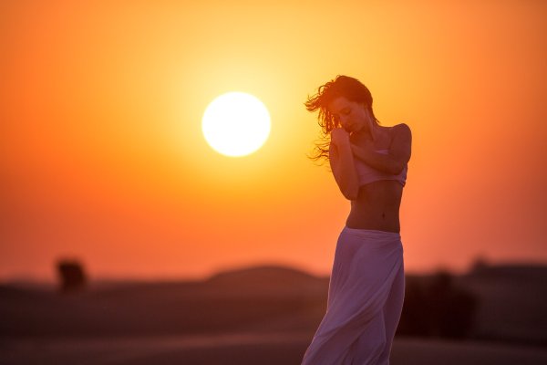 Фотосессия на закате