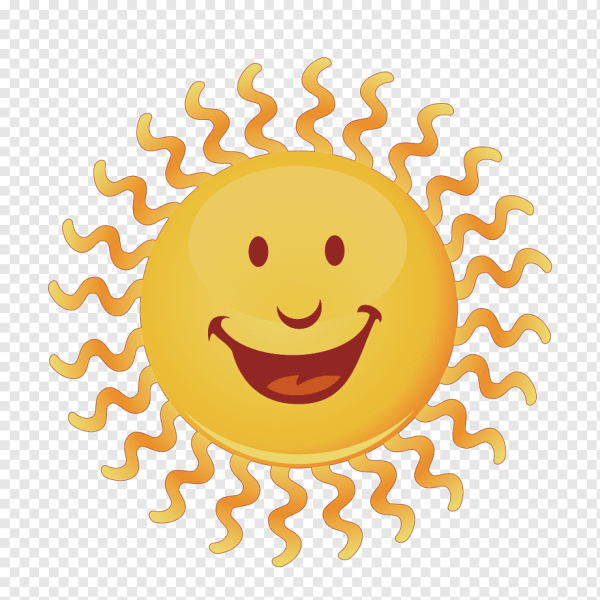 Солнце улыбка