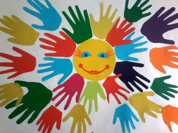 Солнце из ладошек