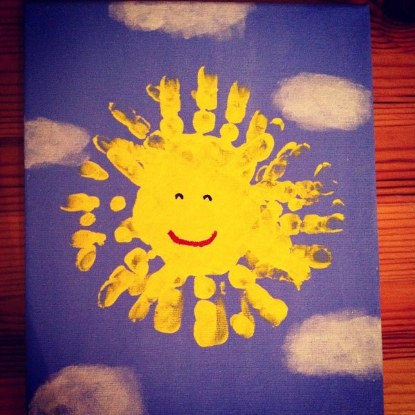 Веселые ладошки рисование