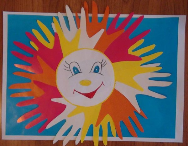 Поделка солнышко