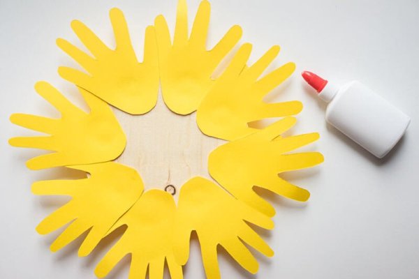 Поделка солнышко