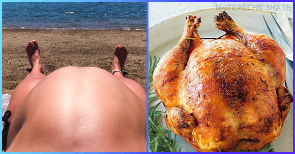 Неудачный загар прикольные