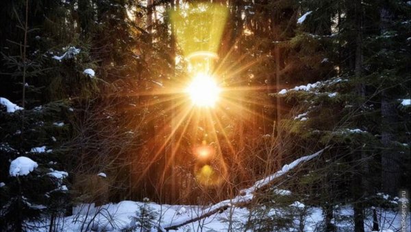 Праздник день рисования солнца на снегу