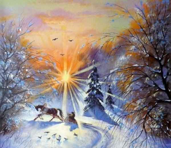 Облако со снежинками