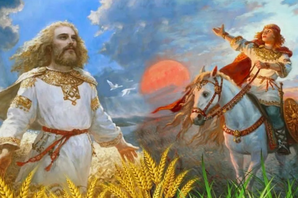 Славянские символы Коловрат Солнцеворот