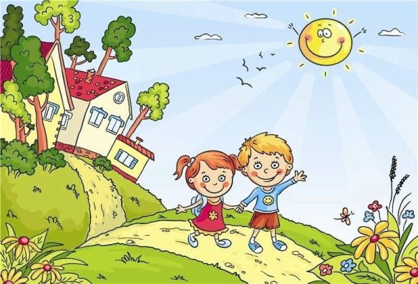 Лето мультяшное