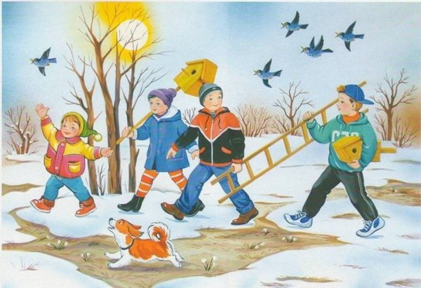 Весна для детей