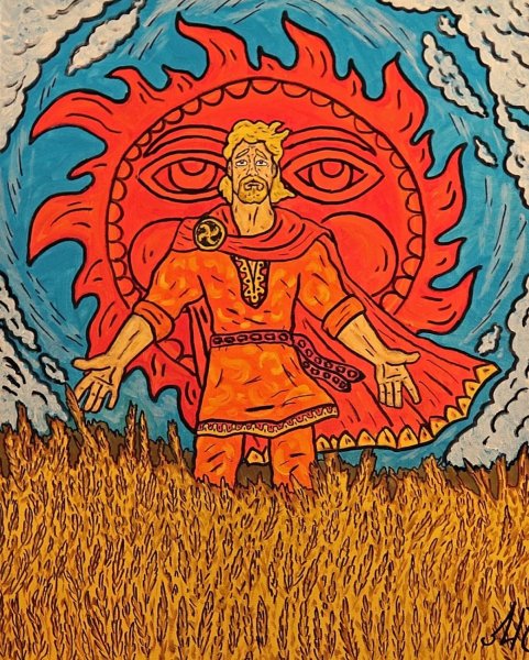 Славянский Бог зимнего солнцестояния