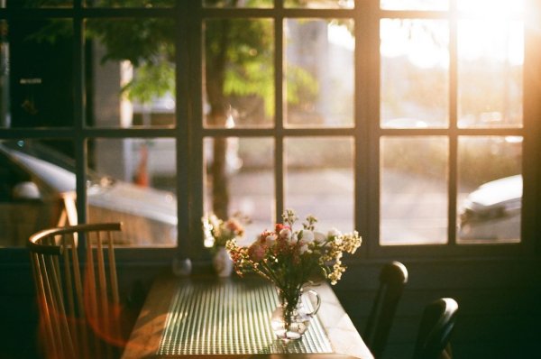 Девушка утром