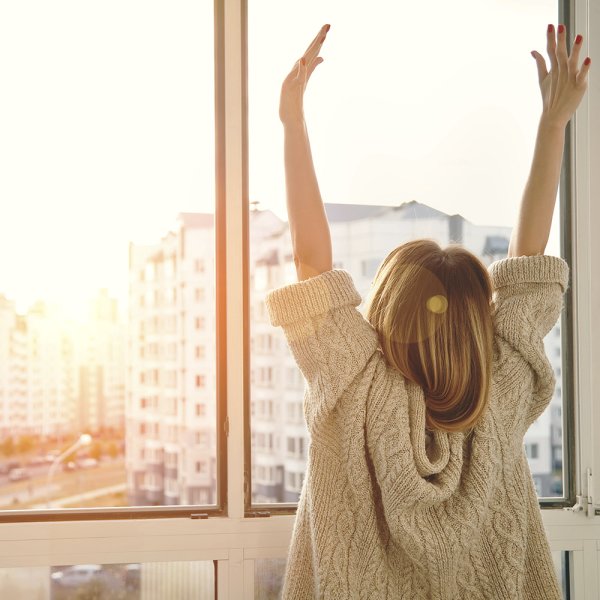 Солнечный свет в комнате