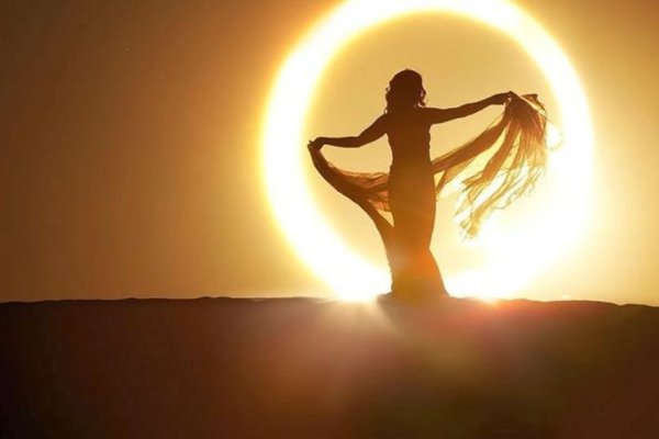 Девушка солнце