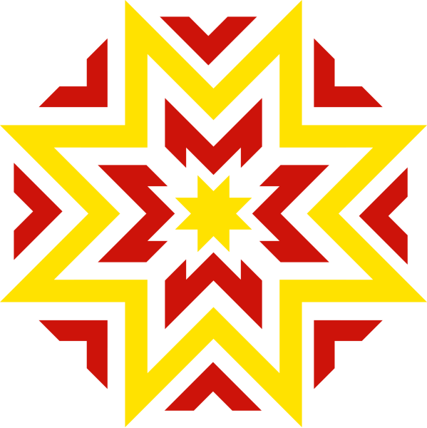 Марийский орнамент солнце кече