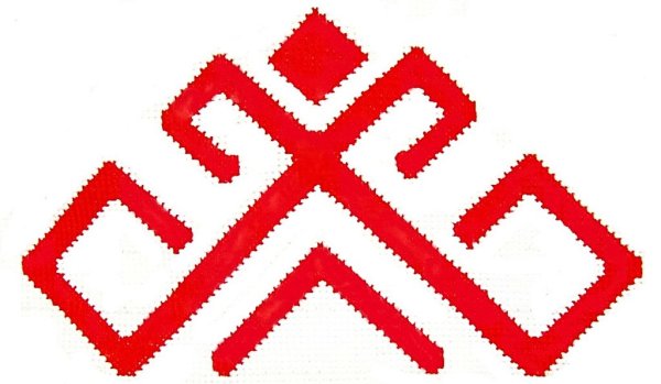 Чувашский орнамент растения