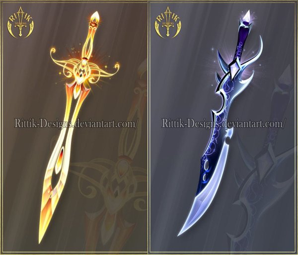 Rittik Designs мечи