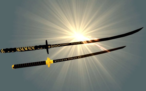 Огненный двуручный меч ВОВ