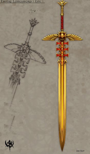 Warhammer 40000 демонский меч