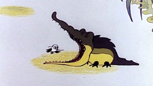 Веселый крокодил