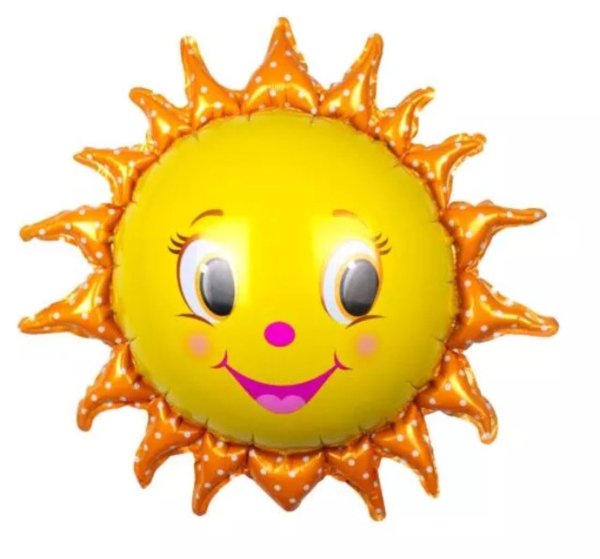 Фольгированный шар солнце