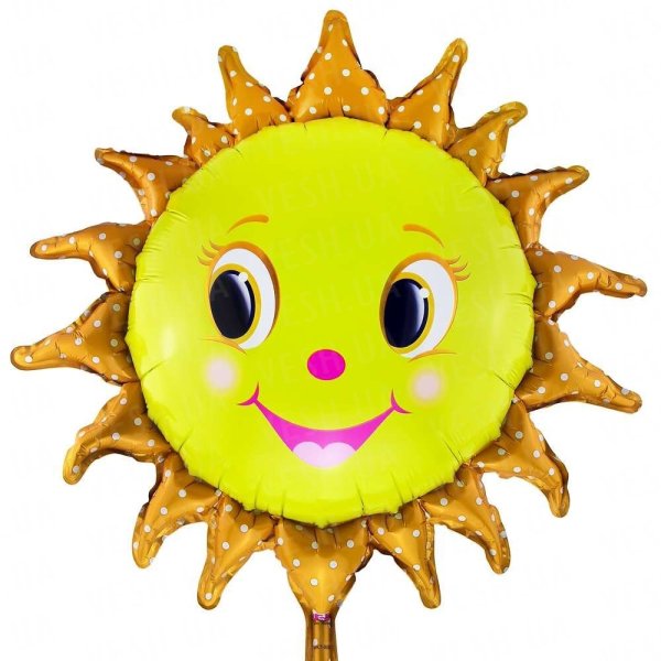Воздушный шар солнышко