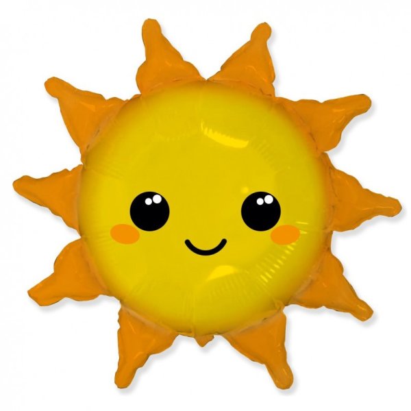 Фольгированный шар солнце