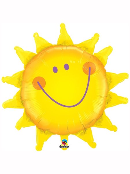 Фольга фигура солнце