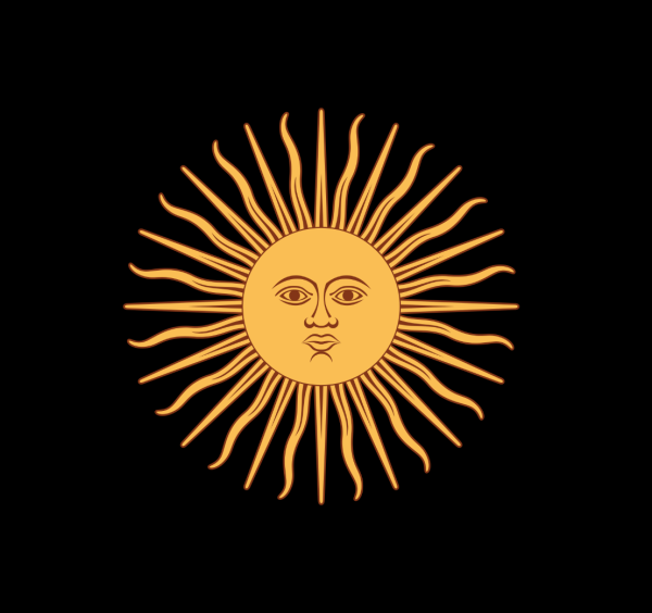 Символическое изображение солнца