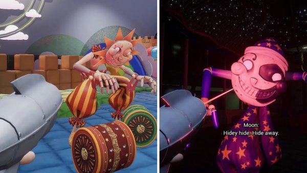 Луна ФНАФ 9 АНИМАТРОНИК