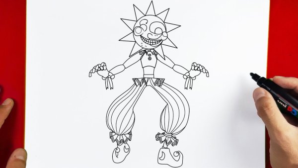 Мун дроп из ФНАФ 9