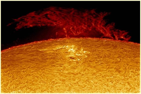 Под поверхностью солнца