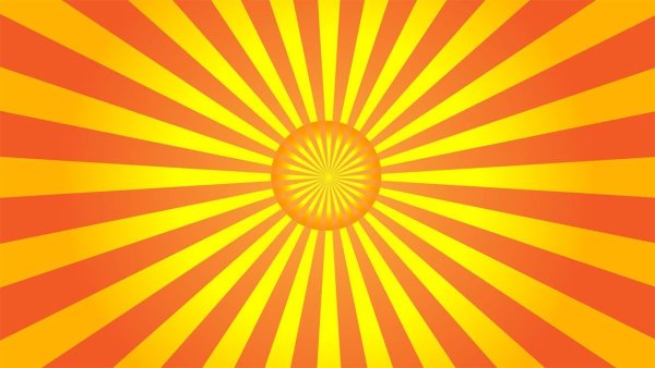 Лучи солнца