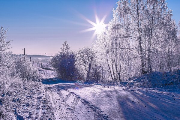Морозный Солнечный день