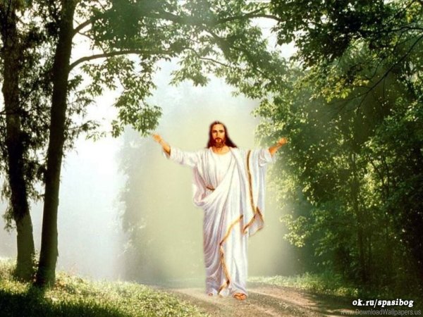 Иисус Христос на небе