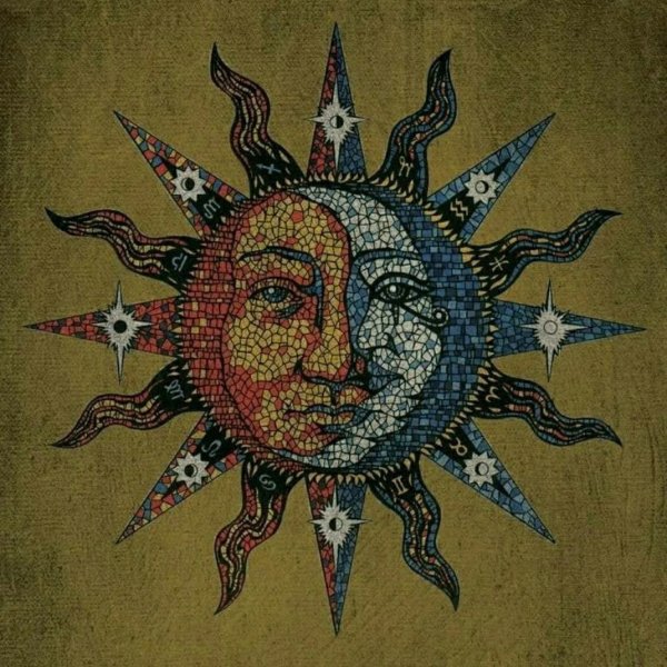 Символическое изображение солнца