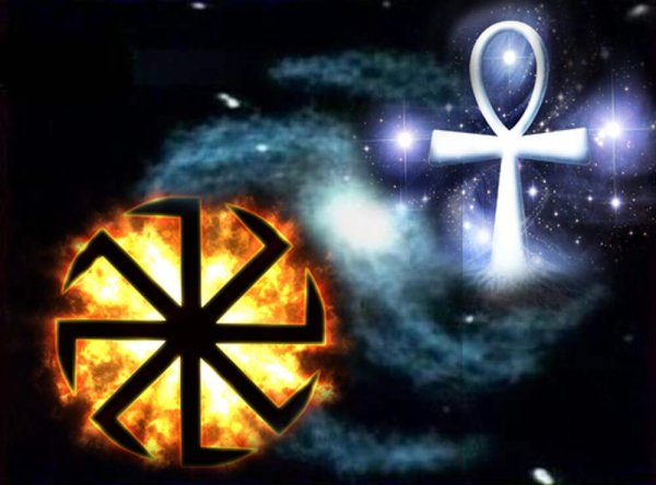 Солнечный крест свастика