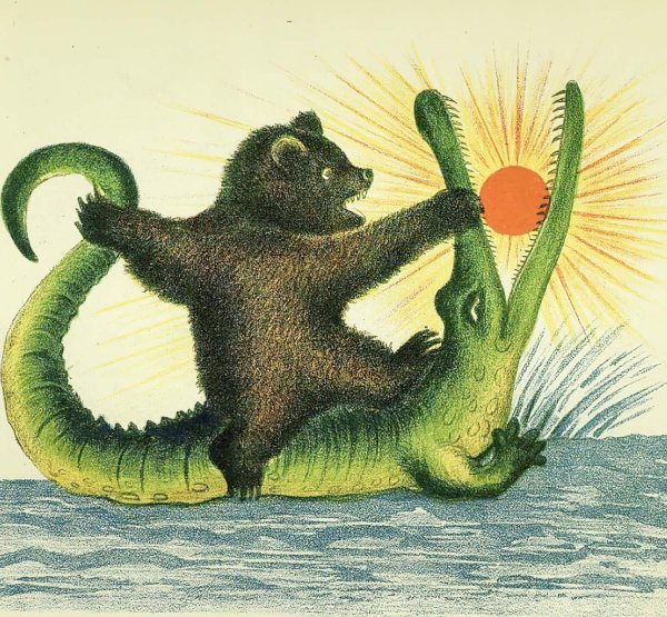 Краденое солнце корней Чуковский книжная иллюстрация