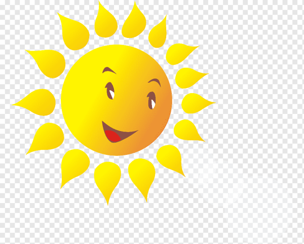 Солнышко мультяшный