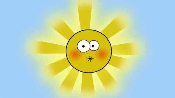 Солнышко мультфильм