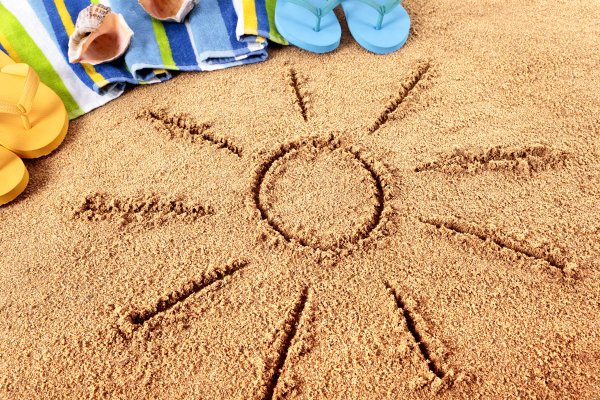 Лето солнце пляж