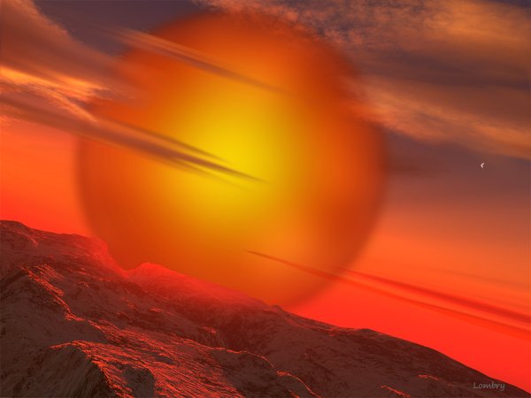 Солнце красный гигант