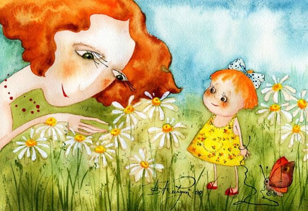 Иллюстратор Виктория Кирдий