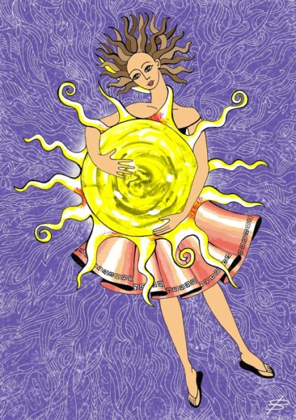 День обнимания с солнцем