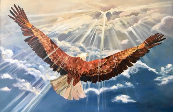 Птица летящая к солнцу